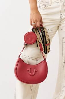 LOGO STRAP HOBO BAG, image 1