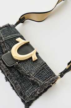 FRAYED DENIM SHOULDER BAG, image 5