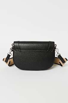 STITCHED HORSESHOE FLAP CROSSBODY BAG, image 5