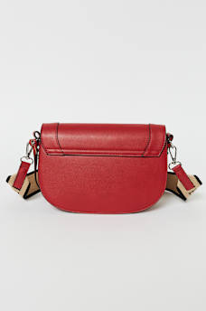STITCHED HORSESHOE FLAP CROSSBODY BAG, image 5