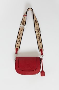 STITCHED HORSESHOE FLAP CROSSBODY BAG, image 7
