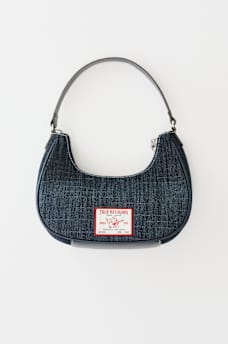 CRYSTAL WING HOBO BAG, image 5