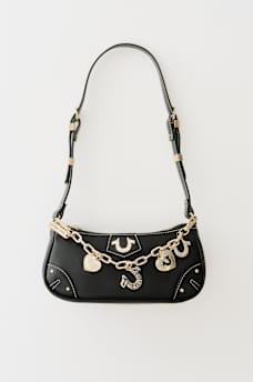 HORSESHOE CHARM SHOULDER BAG, image 3