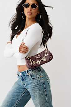 HORSESHOE CHARM SHOULDER BAG, image 2