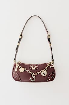 HORSESHOE CHARM SHOULDER BAG, image 1