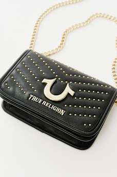 HORSESHOE STUDDED HANDBAG, image 6