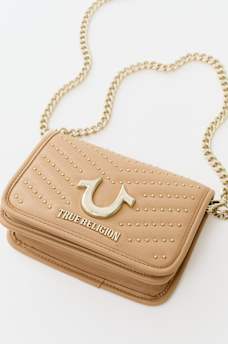 HORSESHOE STUDDED HANDBAG, image 5