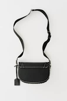 LOGO WHIP STITCH SADDLE BAG, image 3