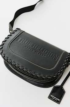 LOGO WHIP STITCH SADDLE BAG, image 4