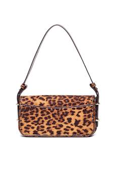 MULTI PRINT HORSESHOE FLAP BAG
