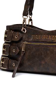 TRUE MULTI BUCKLE HANDBAG