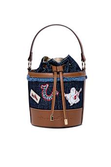 HORSESHOE BUDDHA BUCKET BAG