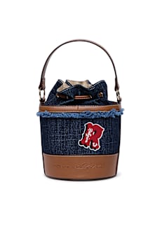 HORSESHOE BUDDHA BUCKET BAG