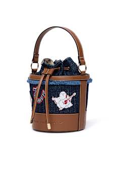 HORSESHOE BUDDHA BUCKET BAG