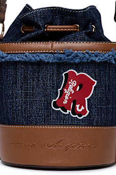 HORSESHOE BUDDHA BUCKET BAG