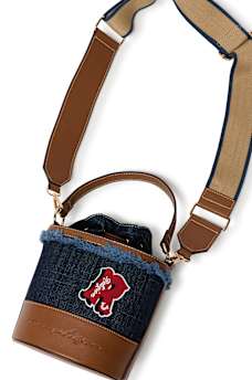 HORSESHOE BUDDHA BUCKET BAG