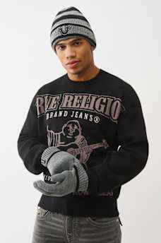 HORSESHOE BEANIE AND GLOVE SET, image 2