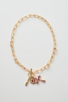 LOGO TOGGLE NECKLACE