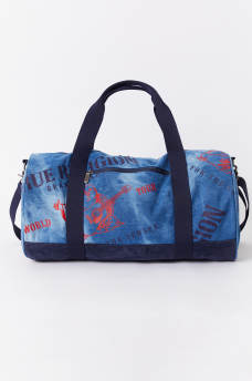 DENIM DUFFEL BAG