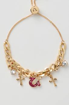 HORSESHOE HANGING CHARM BRACELET, image 2