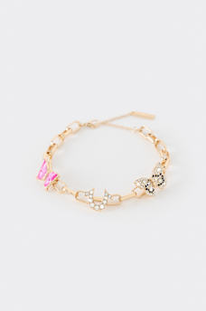 BUTTERFLY HORSESHOE TOGGLE BRACELET