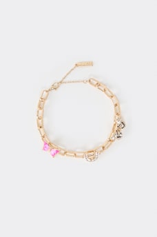 BUTTERFLY HORSESHOE TOGGLE BRACELET