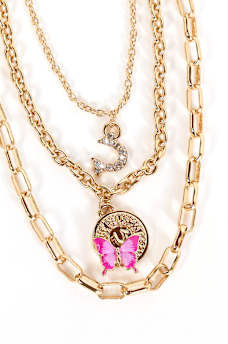 BUTTERFLY NECKLACE SET