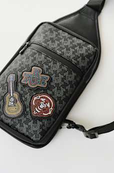 PATCH PU SLING BAG, image 5