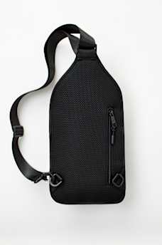 ALLOVER PRINT BUDDHA CHARM SLING BAG