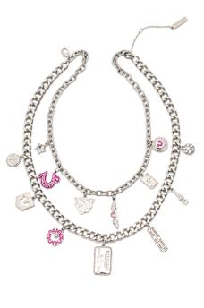 HORSESHOE CHARM LAYERED NECKLACE