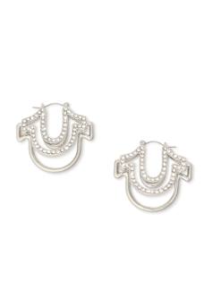 DUAL HORSESHOE EARRINGS