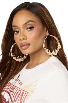 BAMBOO HORSESHOE HOOPS