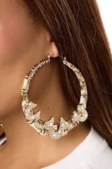 BAMBOO HORSESHOE HOOPS