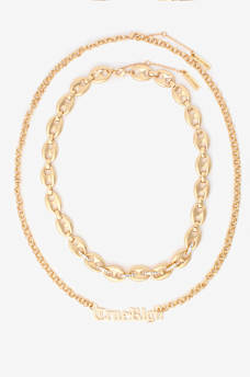 LOGO BAMBOO NECKLACE