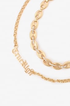 LOGO BAMBOO NECKLACE