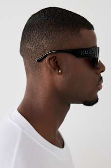 LUNETTES DE SOLEIL VISI&Egrave;RE CARR&Eacute;ES AVEC FER &Agrave; CHEVAL, image 4