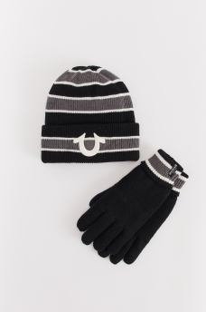 TRUE BEANIE AND GLOVE SET, image 1