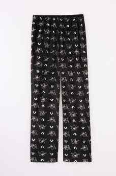 ALLOVER PRINT BUDDHA PAJAMA PANT, image 2