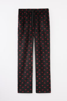 ALLOVER PRINT HORSESHOE PAJAMA PANT