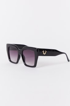 BLACK SQUARE SUNGLASSES, image 2