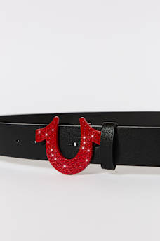 CINTUR&Oacute;N CON HEBILLA DE HERRADURA EN CRISTAL, image 3