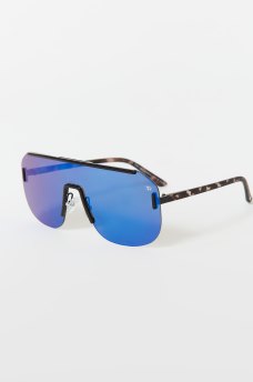 SHIELD AVIATOR TORTOISESHELL SUNGLASSES, image 4