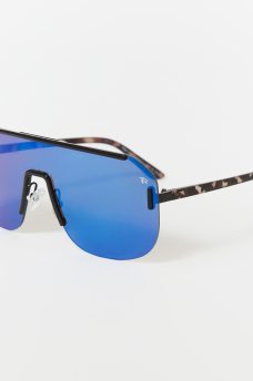 SHIELD AVIATOR TORTOISESHELL SUNGLASSES, image 5