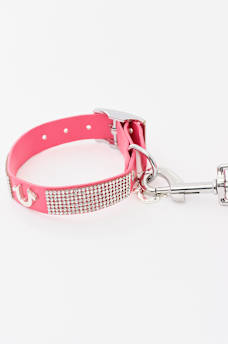 CRYSTAL COLLAR & LEASH SET, image 1