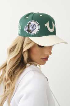 EMBROIDERED MULTI LOGO HAT, image 3