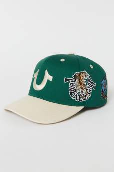 EMBROIDERED MULTI LOGO HAT, image 4