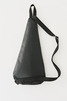 PEBBLED MONOGRAM SLING BAG, image 3