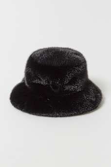 FAUX FUR BUCKET HAT, image 4
