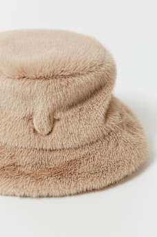 SOMBRERO DE CUBO DE PIEL SINT&Eacute;TICA, image 3