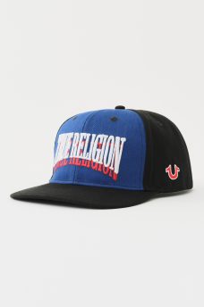 EMBROIDERED LOGO COLORBLOCK HAT